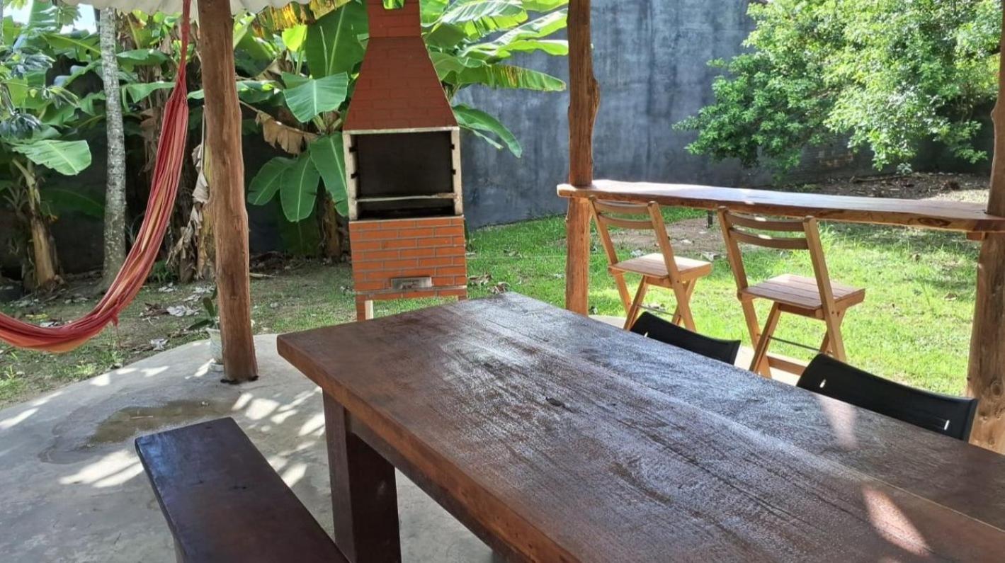 Ferienwohnung Chapeu De Sol - Area Gourmet, Tv, Internet, Roupas De Cama E Banho, Jardim, Horta E Pomar Ilha Comprida Exterior foto